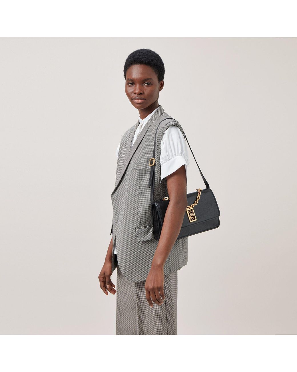 Mulberry Black Sadie Leather Shoulder Bag