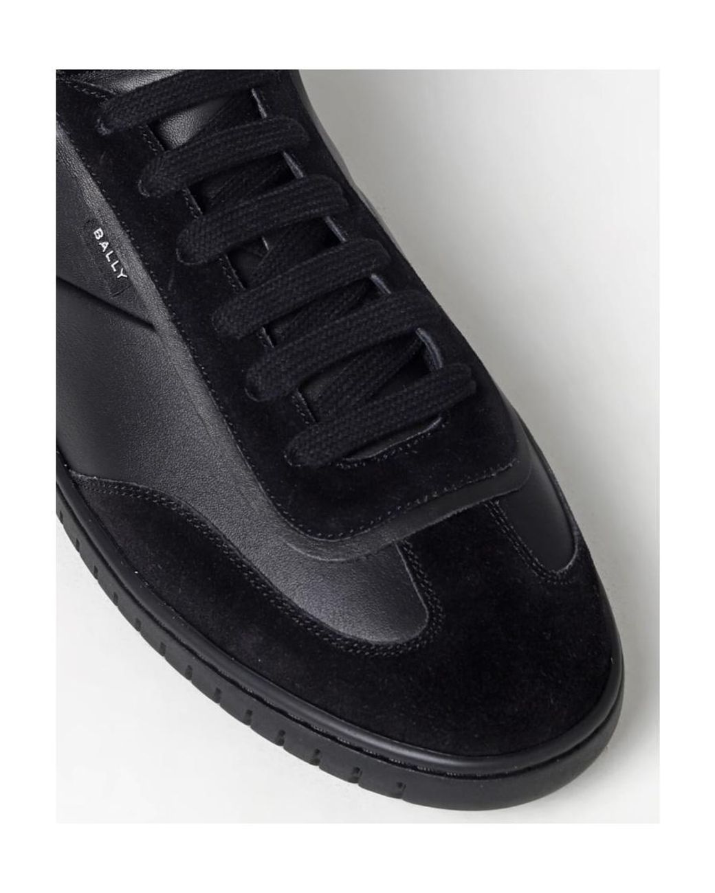 Bally Blue Lace Up Sneakers for men