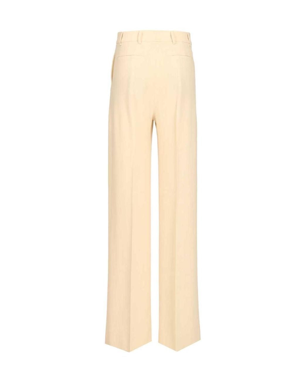 Etro Natural Tailored Straight-Leg Pants