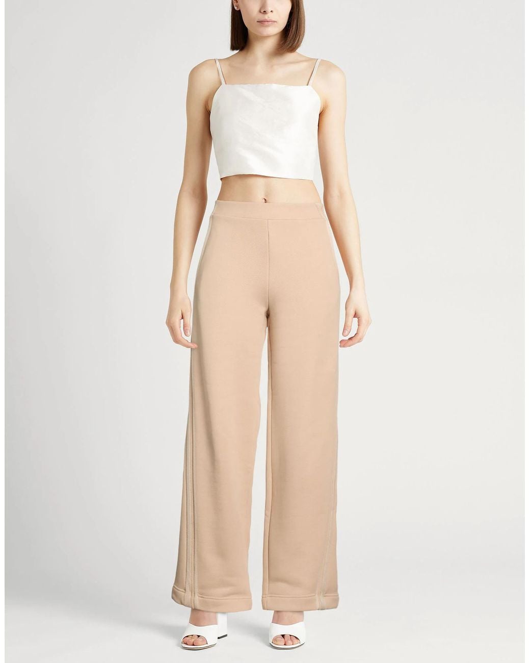 Max Mara Natural Zip Fastening Track Pants