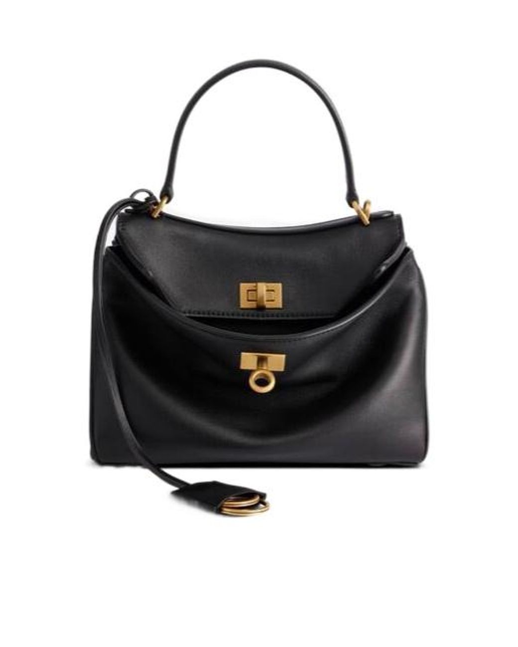 Balenciaga Black Rodeo Mini Handbag