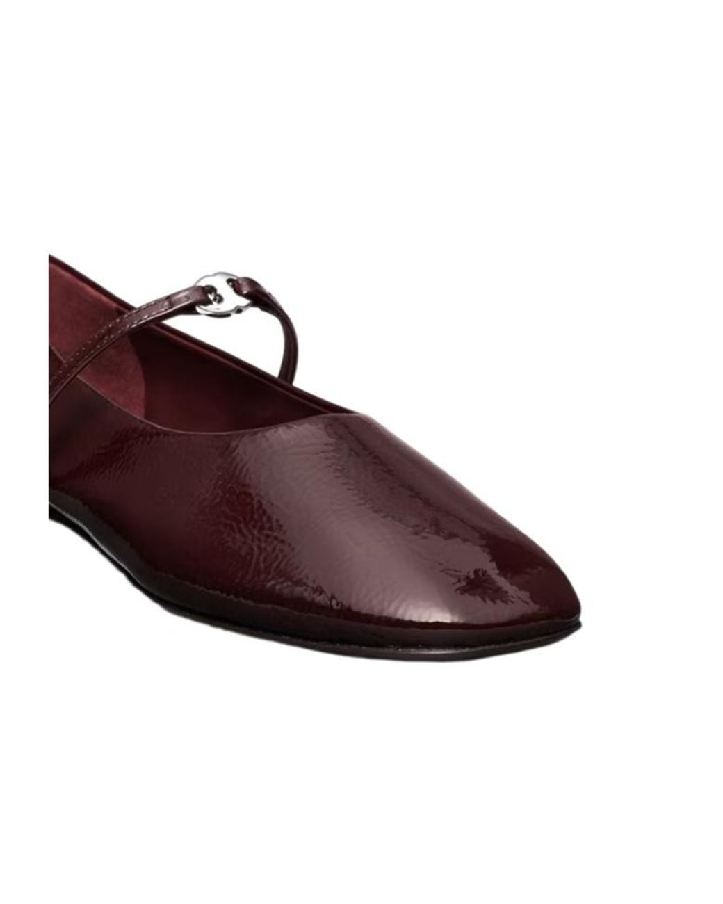 Tory Burch Brown Leather Ballet Flats