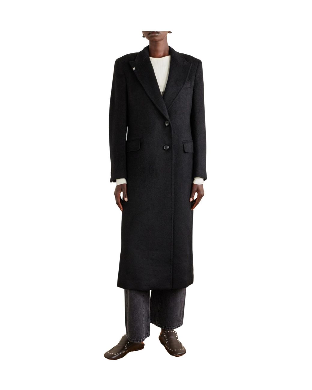 Our Legacy Black Long Coat