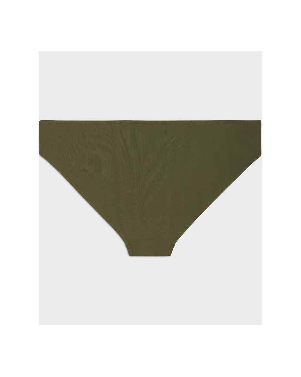 Céline Green Triomphe Swimsuit Bottom