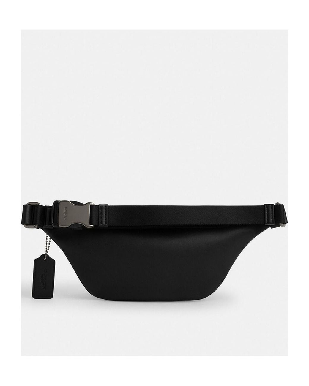 COACH Black Warren Mini Fanny Pack for men