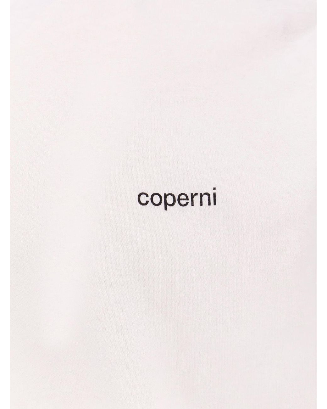 Coperni White Short-Sleeved T-Shirt for men