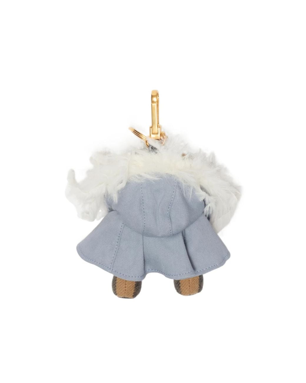Burberry White Thomas Bear Charm