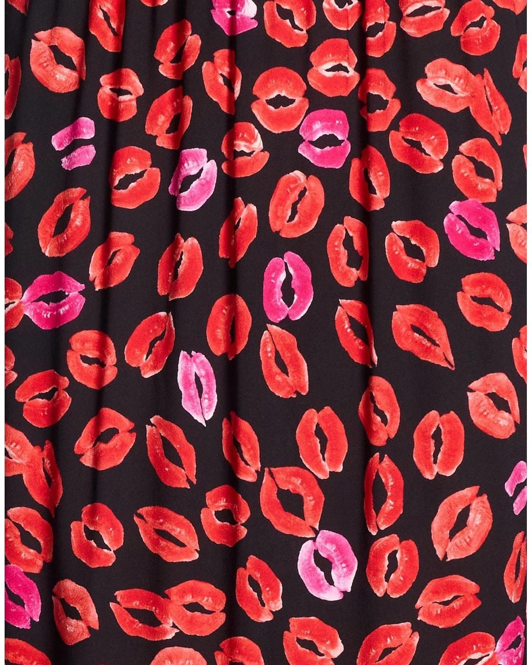 Marni Red Colorblocked Umbrella Skirt
