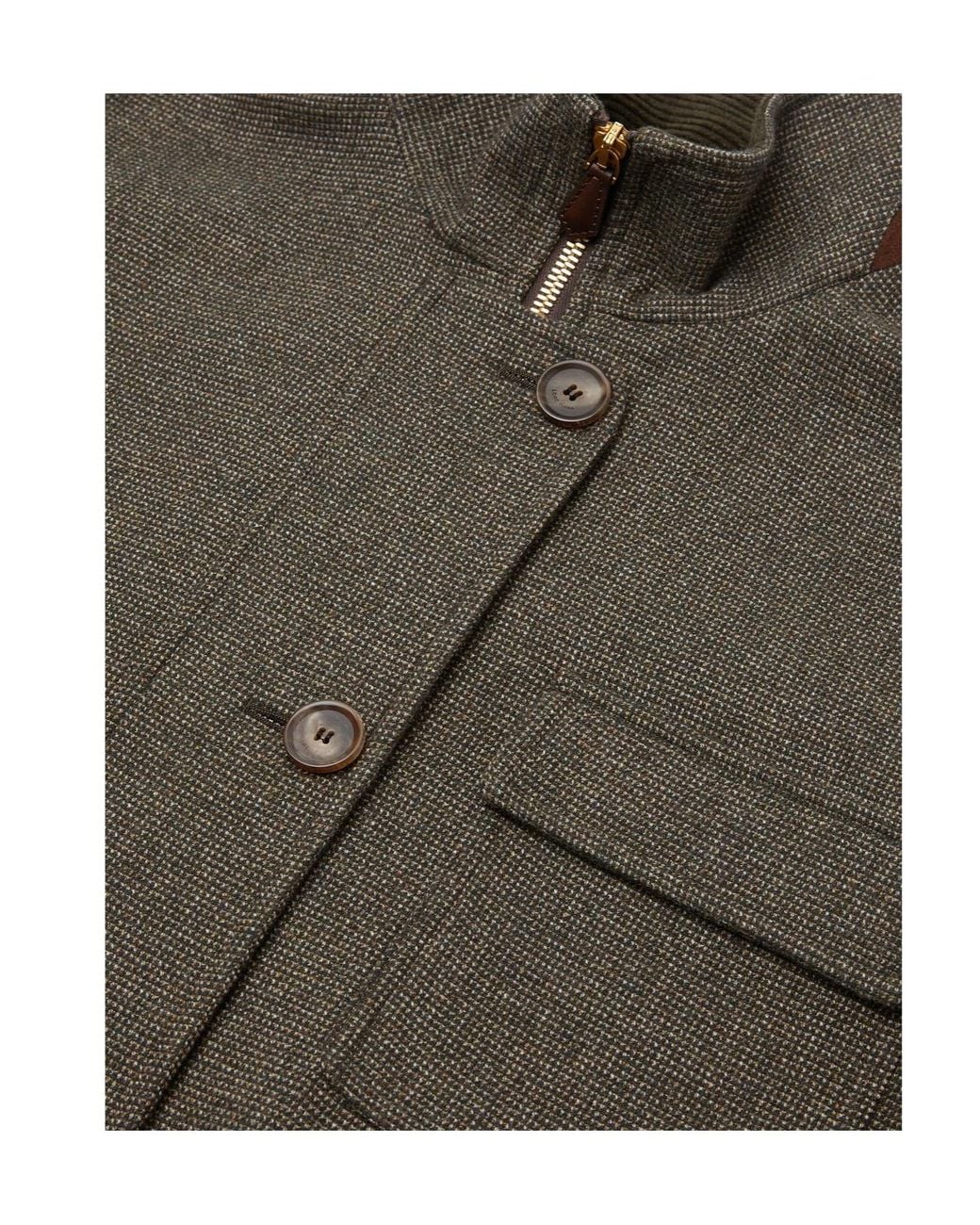 Loro Piana Green Andrey Field Jacket