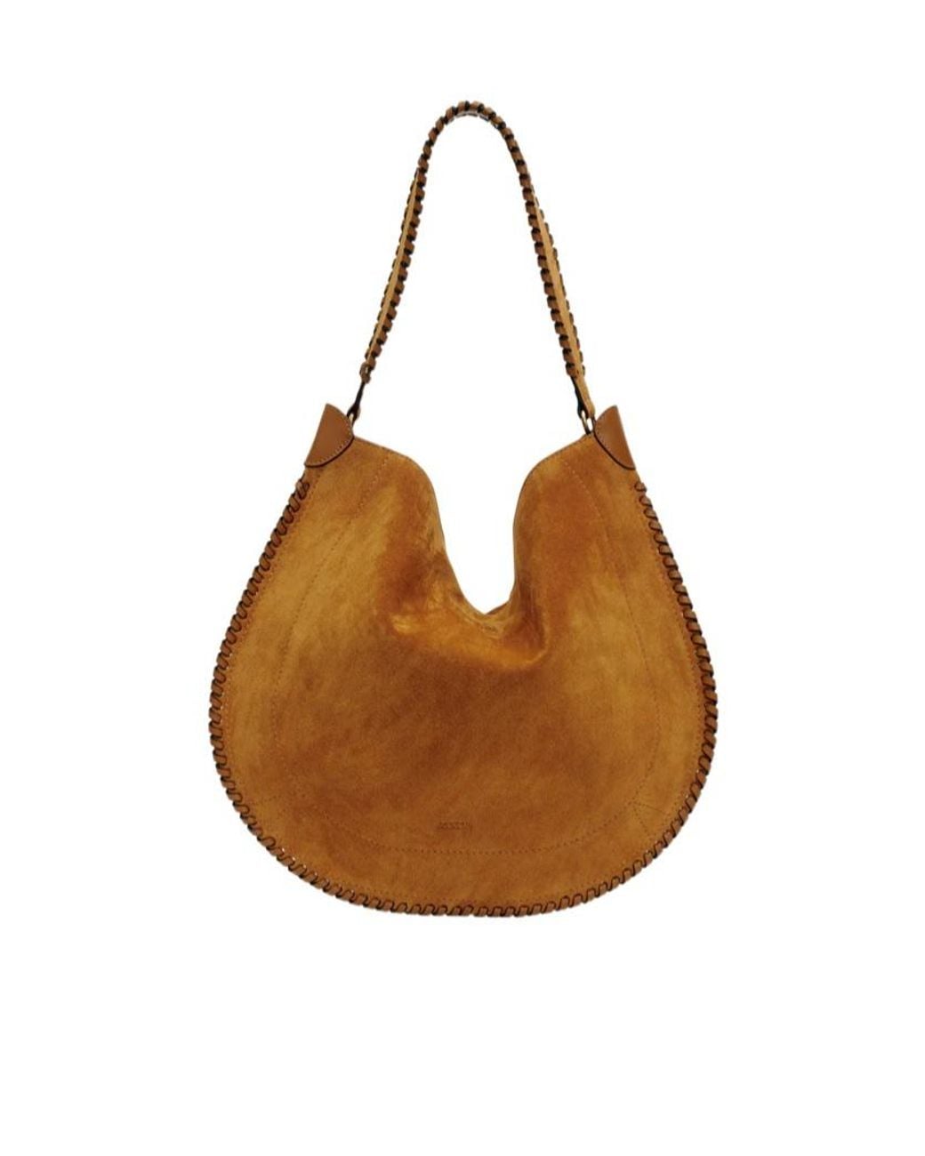 Isabel Marant Brown Oskan Hobo Soft Bag