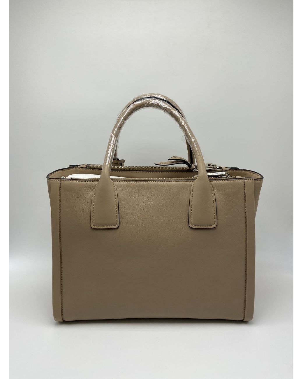 Prada Multicolor Double Handle Shoulder Bag