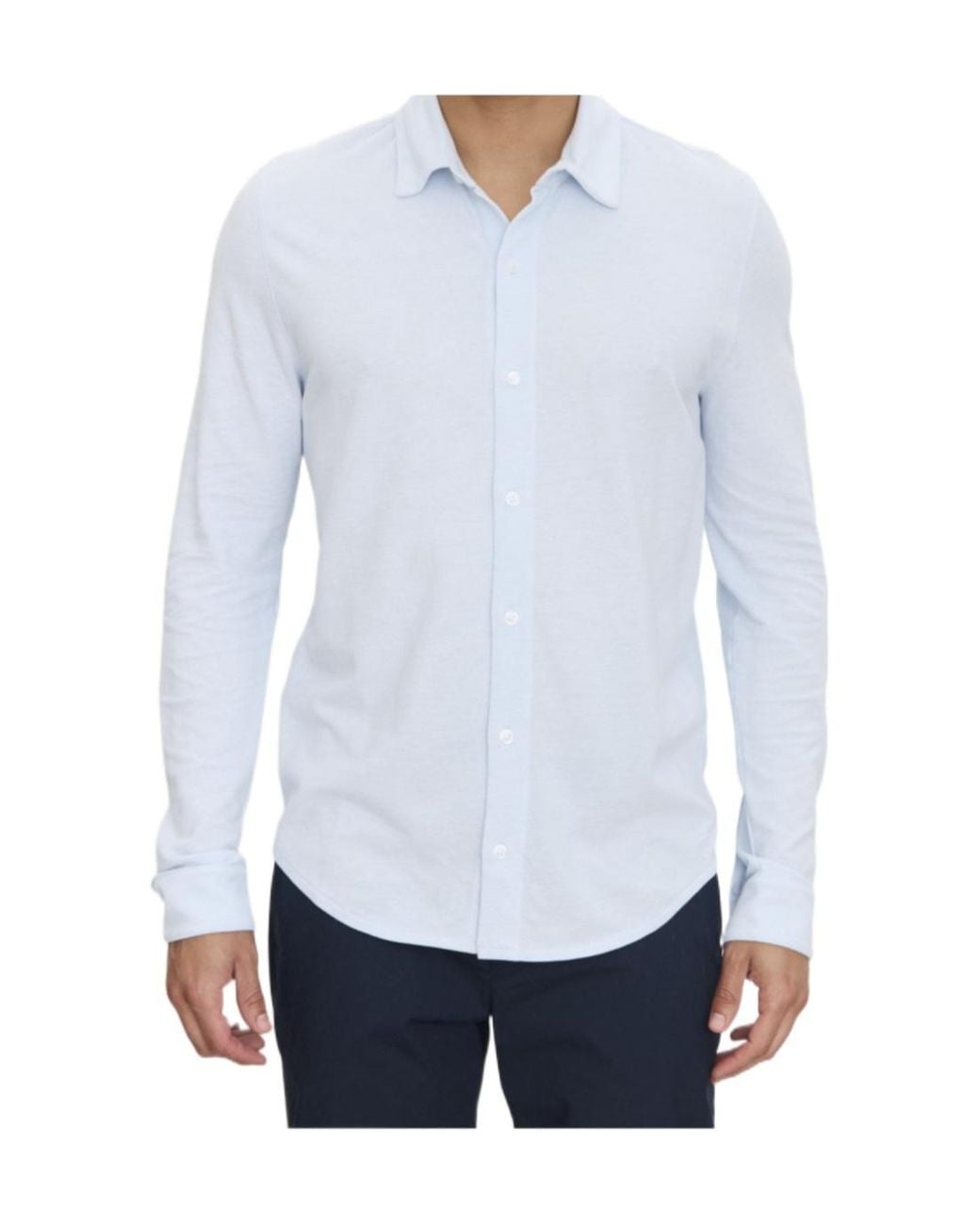 Vince Blue Button-Down Shirt for men