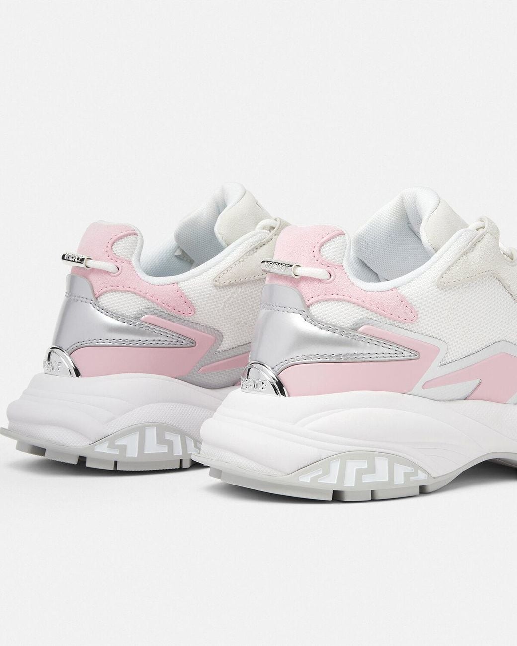 Versace White Mercury M_Vs_04 Lace-Up Sneakers