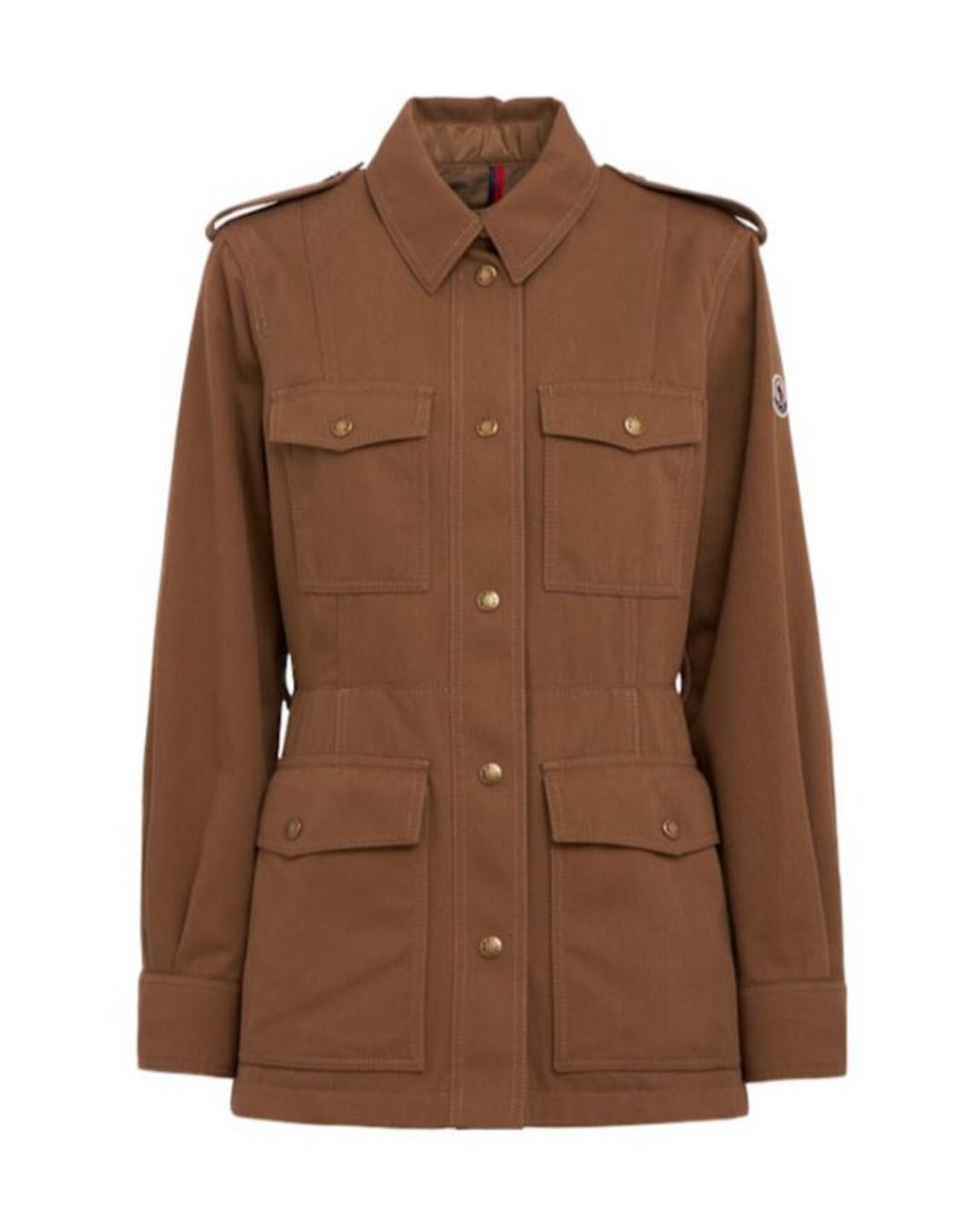 Moncler Brown Centaurea Cotton Field Jacket