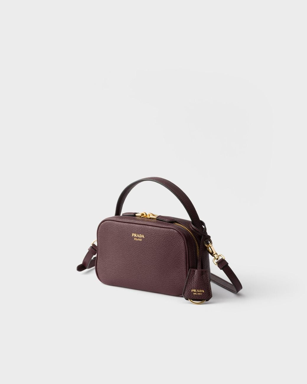 Prada Purple Odette Leather Mini-Bag