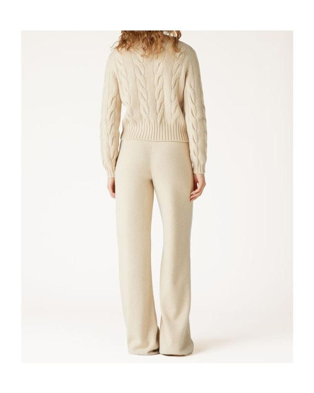 Loro Piana Natural Braided Crewneck Jumper