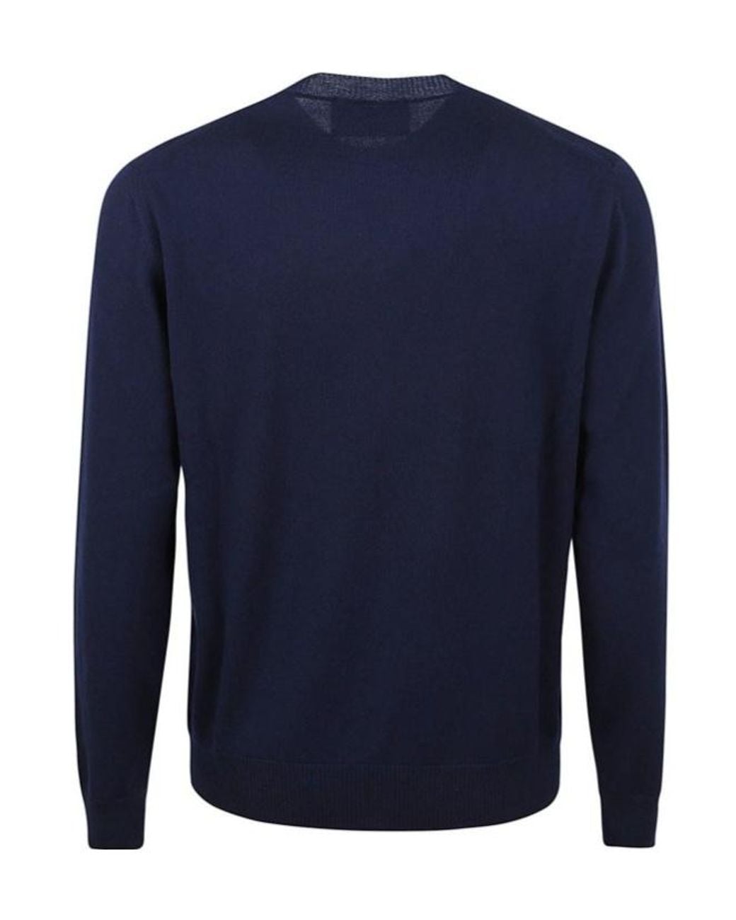 Ballantyne Blue Crewneck Knitted Jumper for men