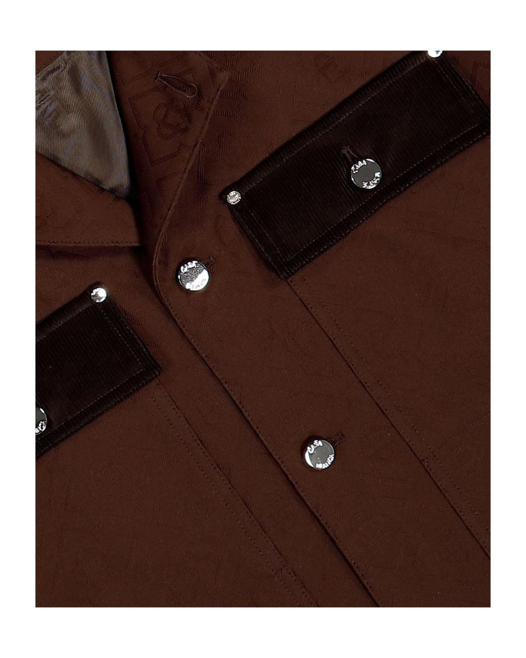 Casablanca Brown Workwear Safari Jacket for men