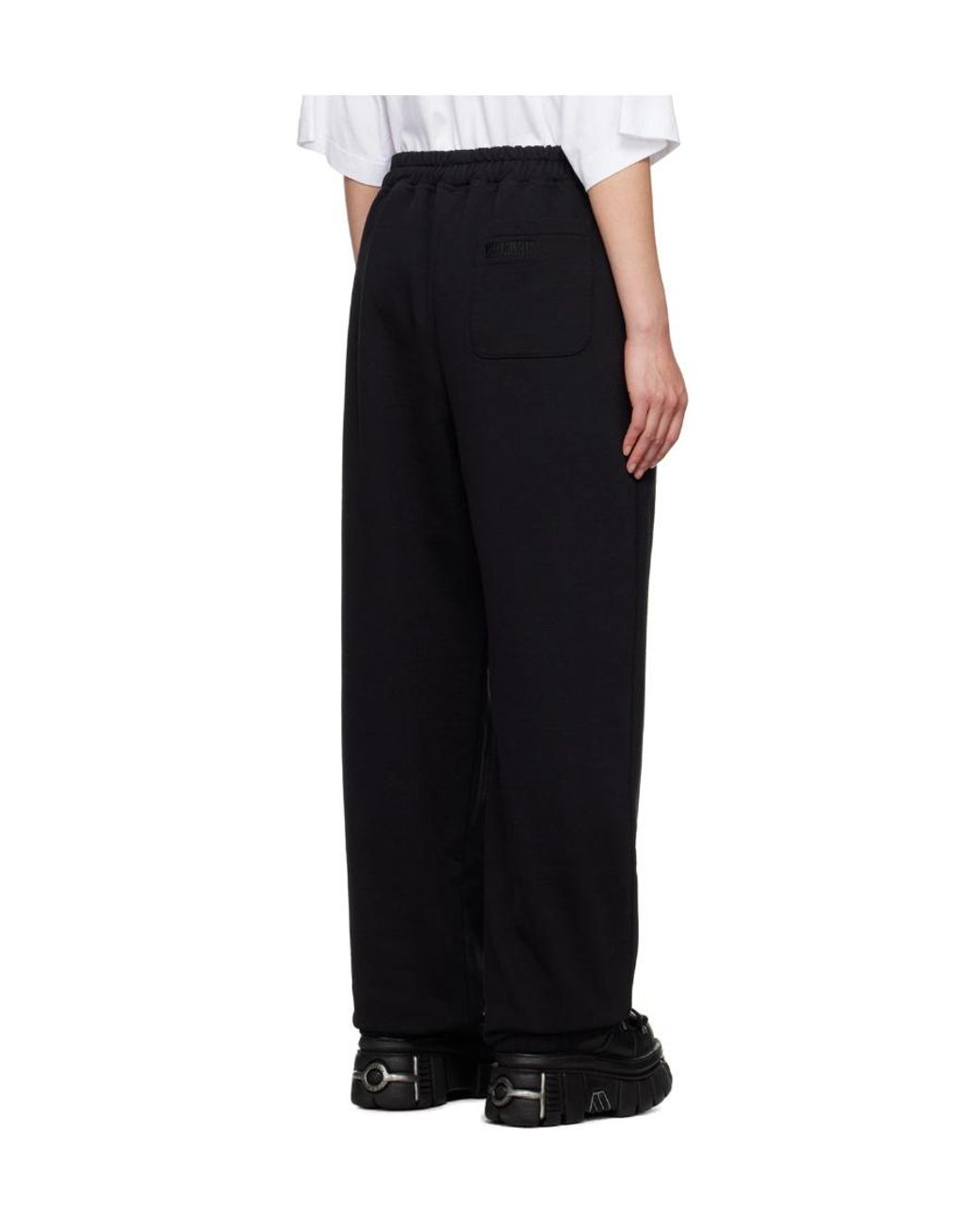 Vetements Black Flag-Logo Print Track Pants