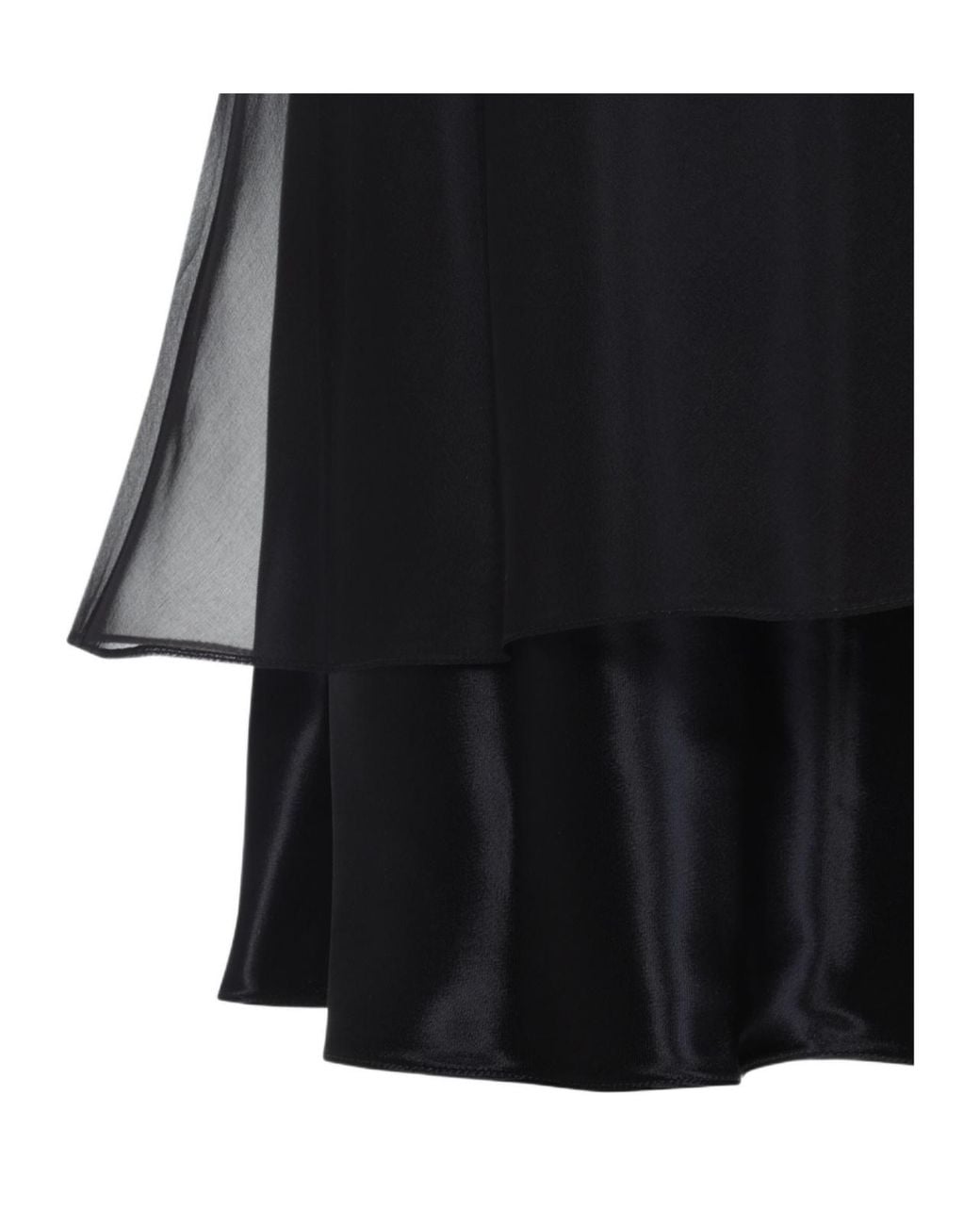 Khaite Black Monina Skirt