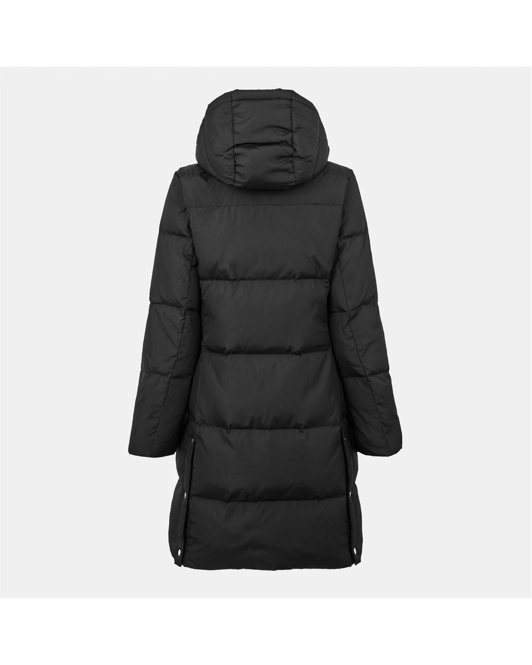 Ralph Lauren Black Real Quilted Medium Puffer Jacket
