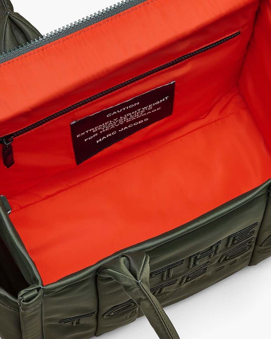 Marc Jacobs Green Logo Shoulder Bag