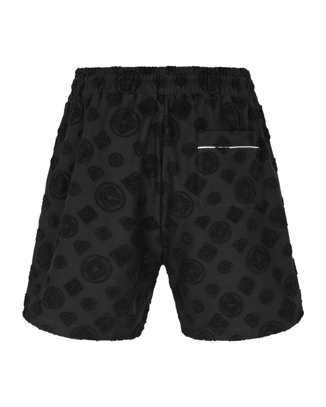 Casablanca Black Logo Track Shorts for men