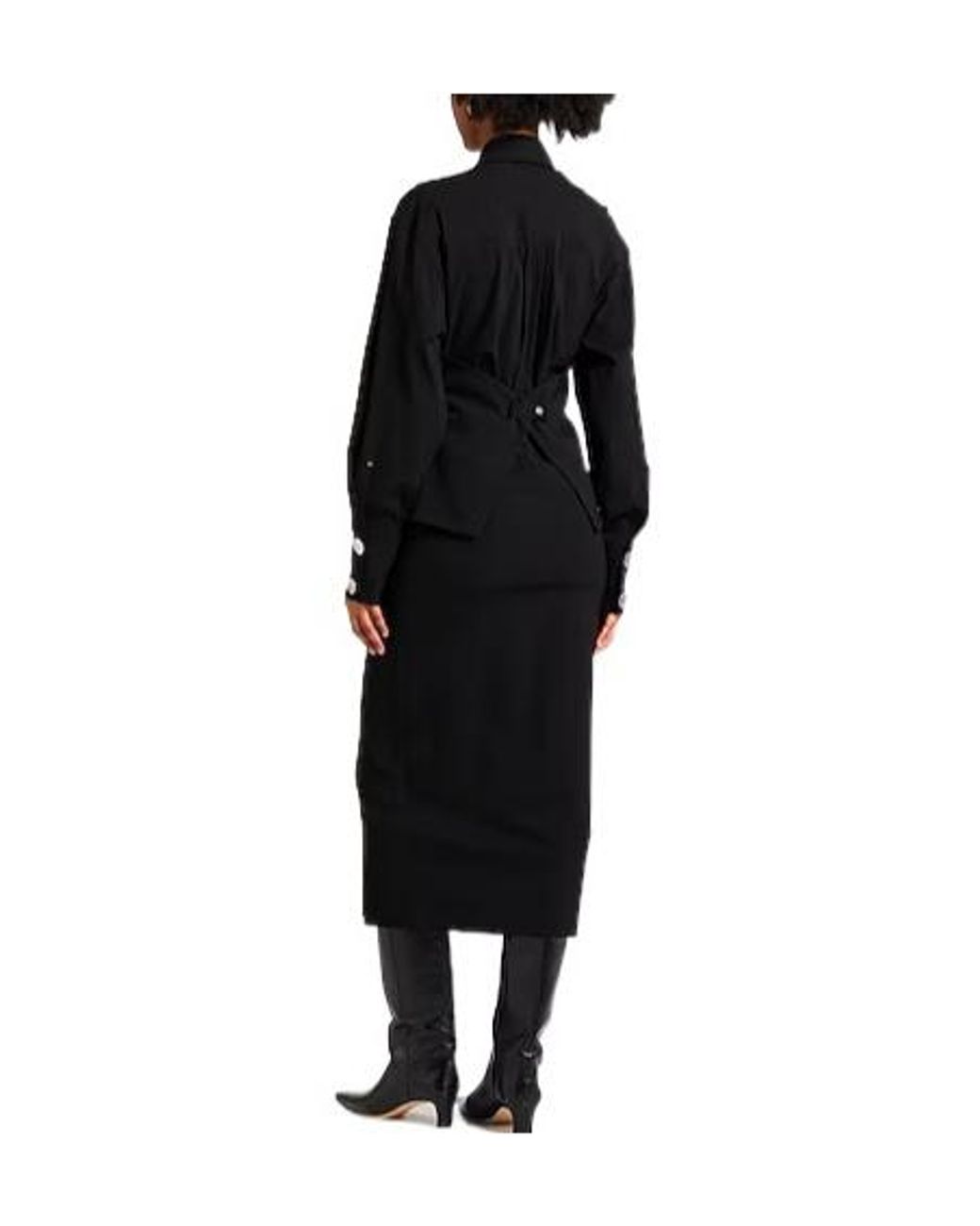 Sportmax Black Midi Dresses