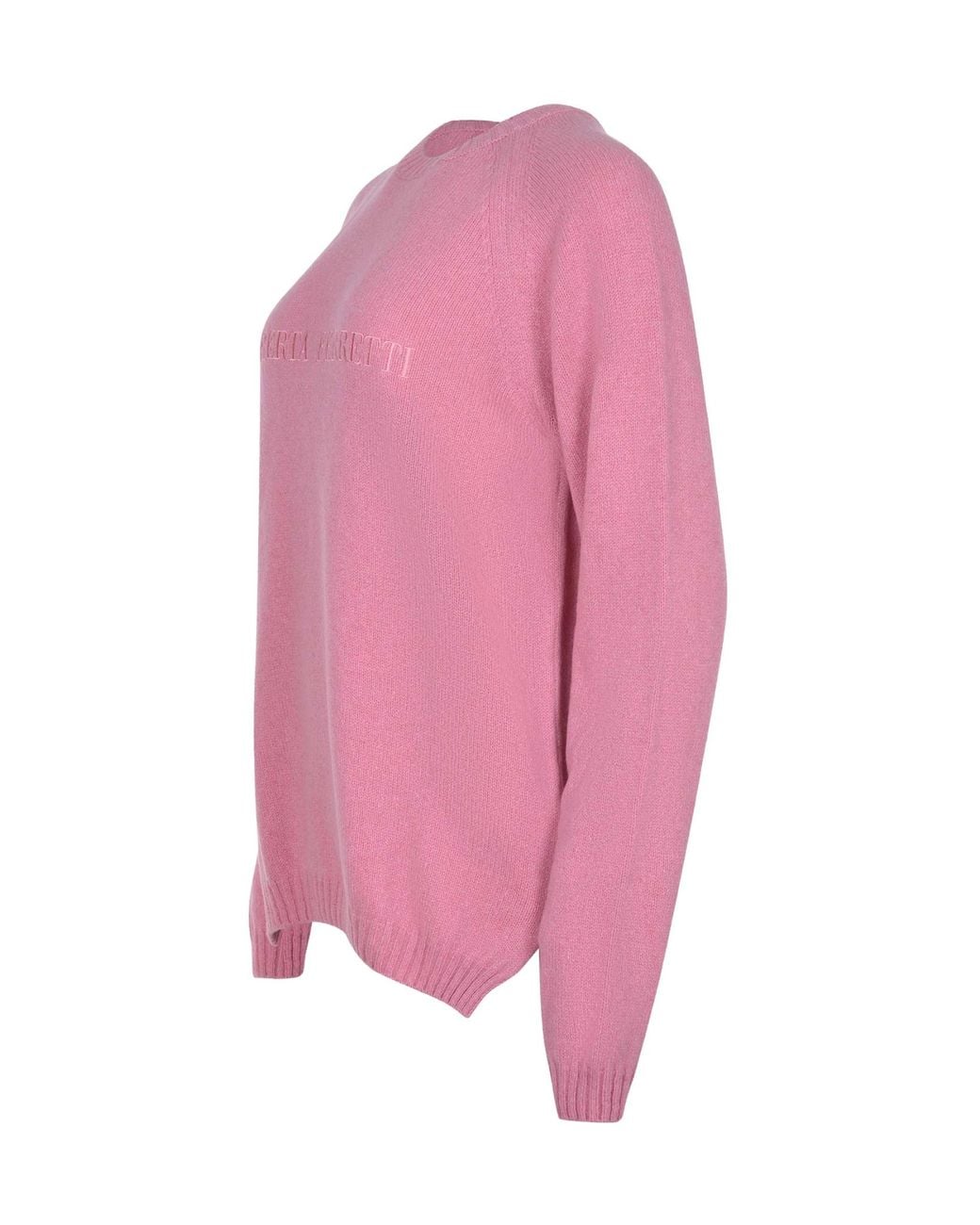 Alberta Ferretti Pink Crew Neck Sweater