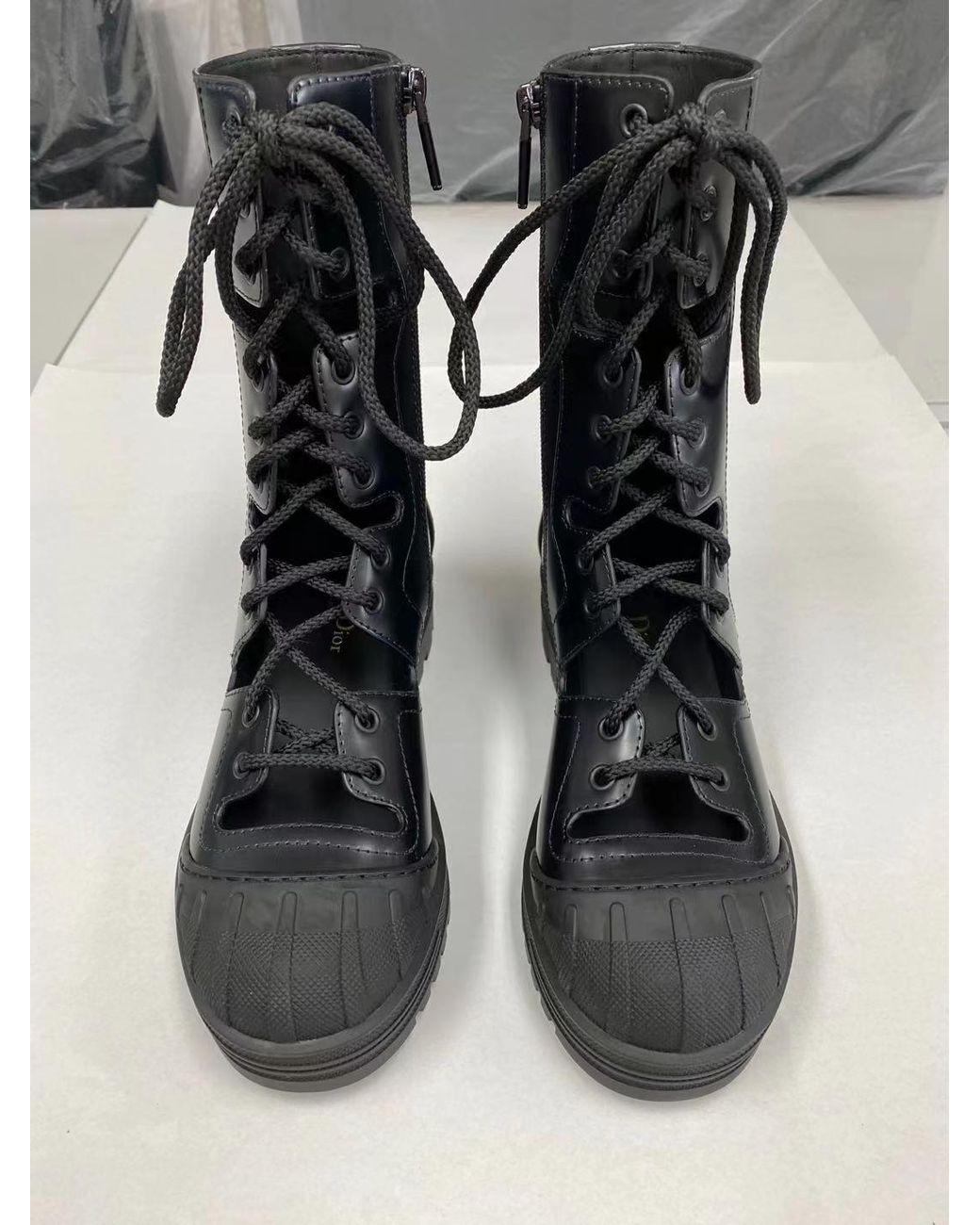 Dior Black Laced Boots