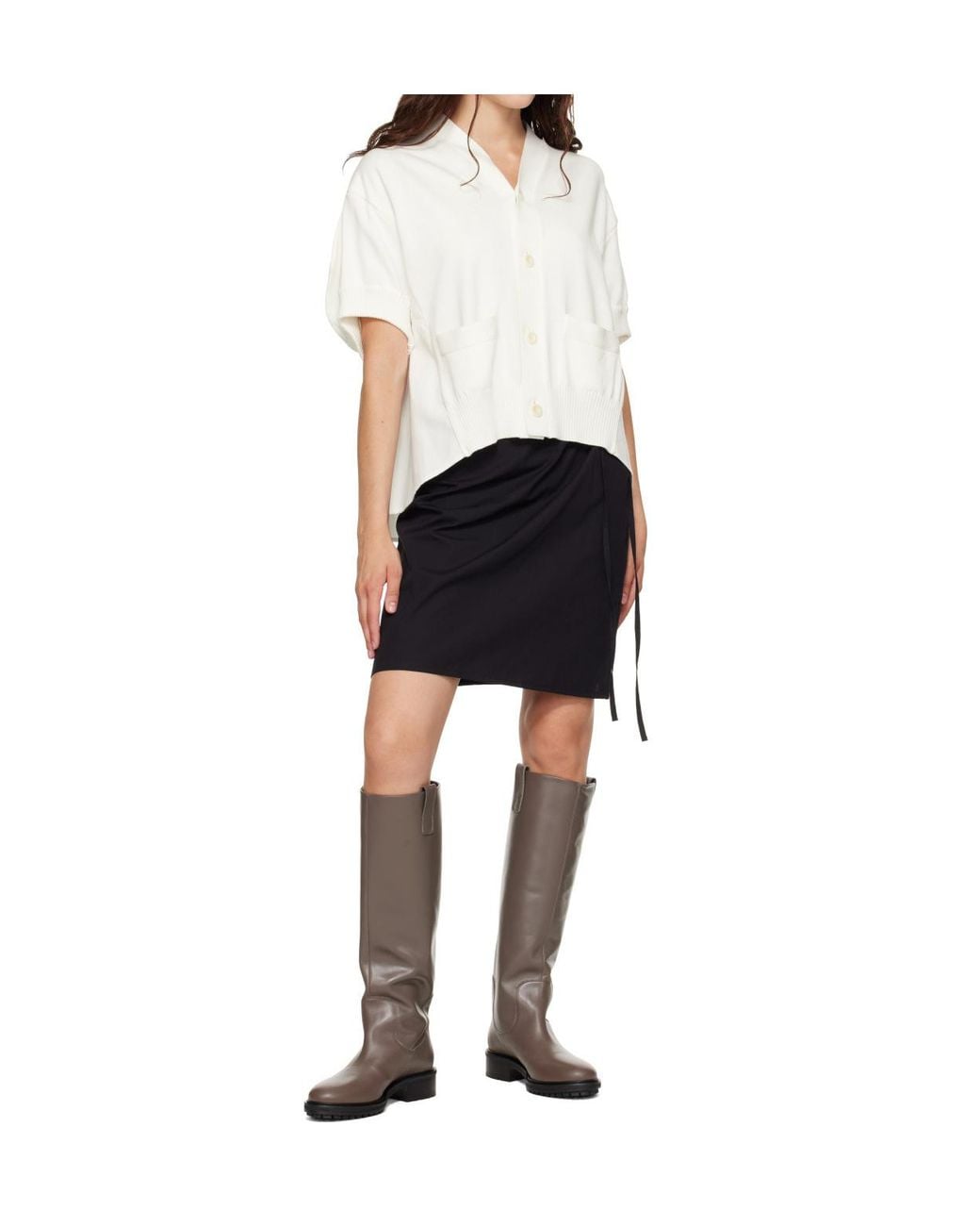 Aeyde Brown Henry High-Top Boots