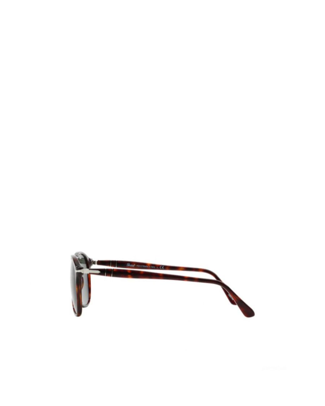 Persol Green Round Frame Sunglasses