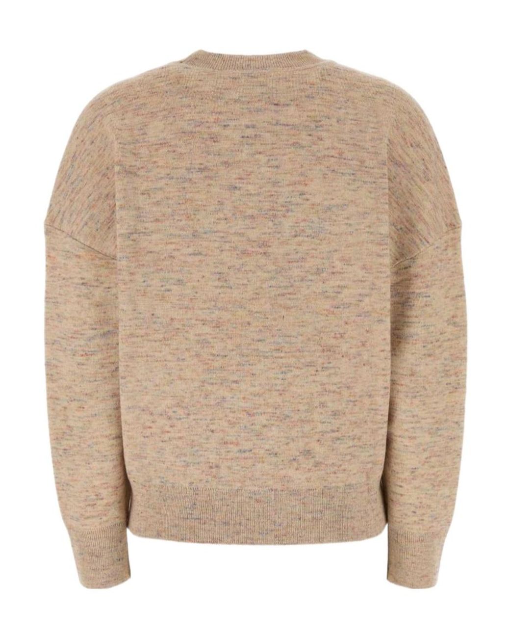 Isabel Marant Natural Isabel Marant Étoile Atlee Logo Knitted Jumper