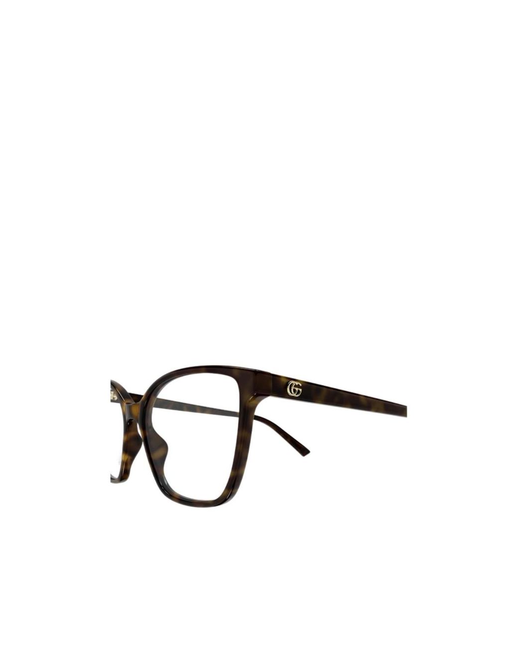 Gucci White Eyewear Square Frame Glasses