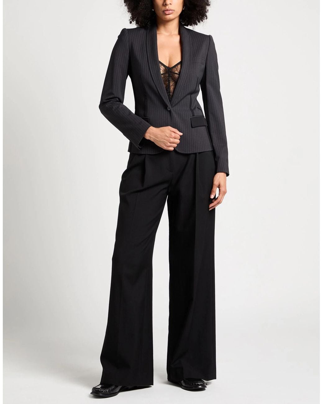 Dolce & Gabbana Black Single-Breasted Blazer