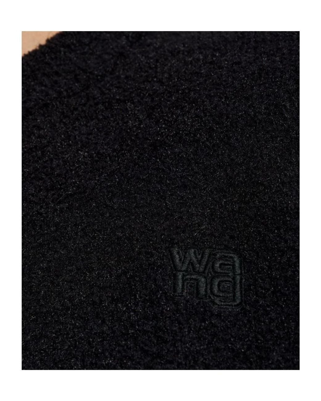 Alexander Wang Blue Textured-Finish Jumper