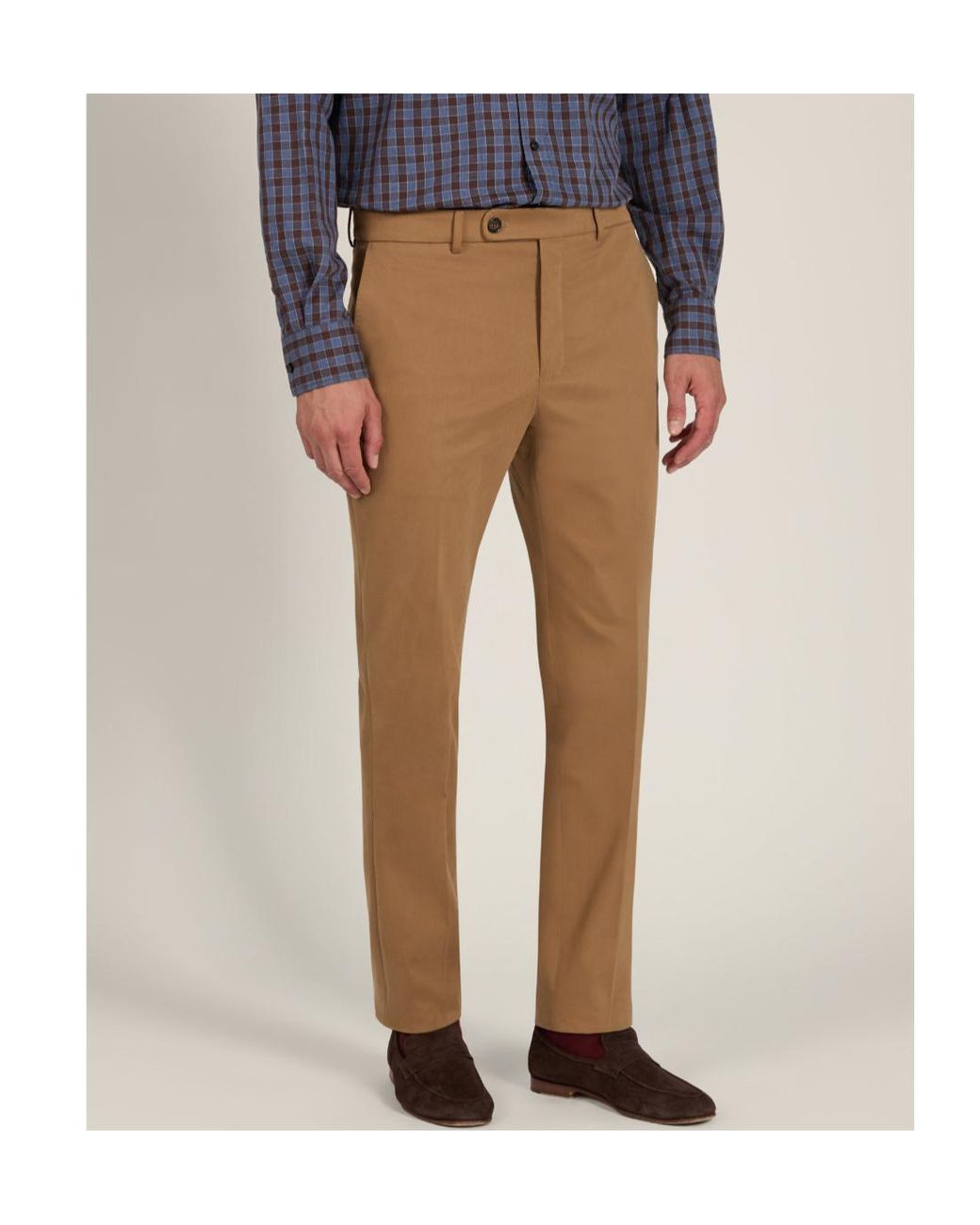 Incotex Natural Tapered Fit Flexpant for men