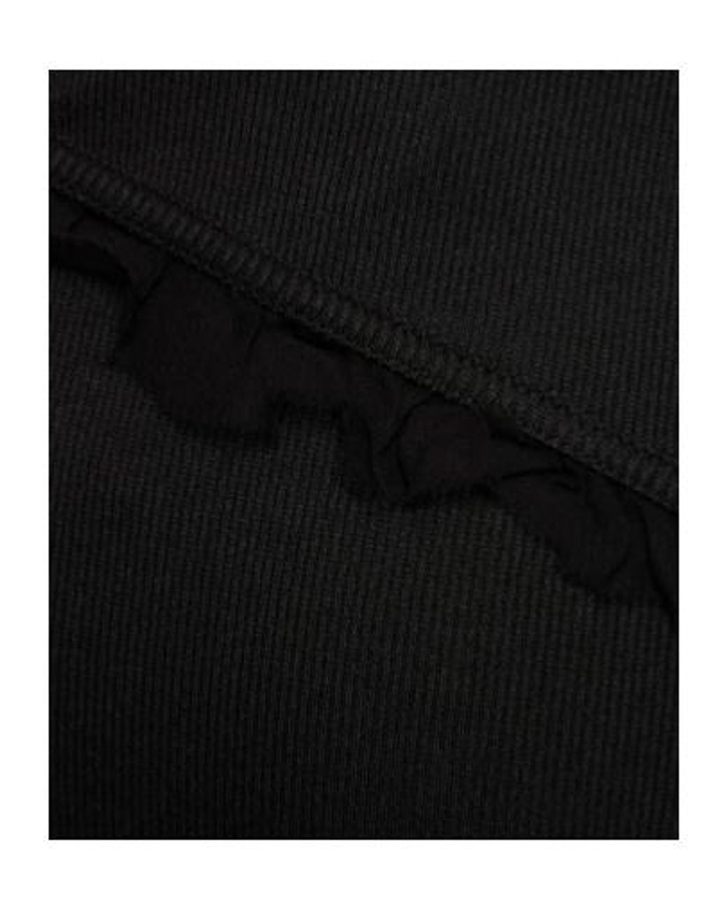 Christopher Esber Black Frilly Skirt