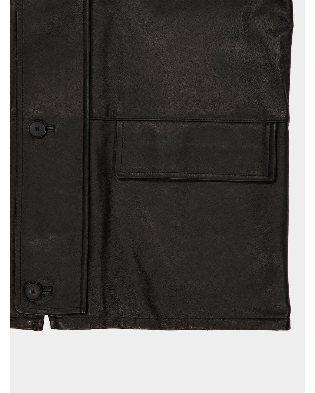 Auralee Brown Reversible Jacket for men
