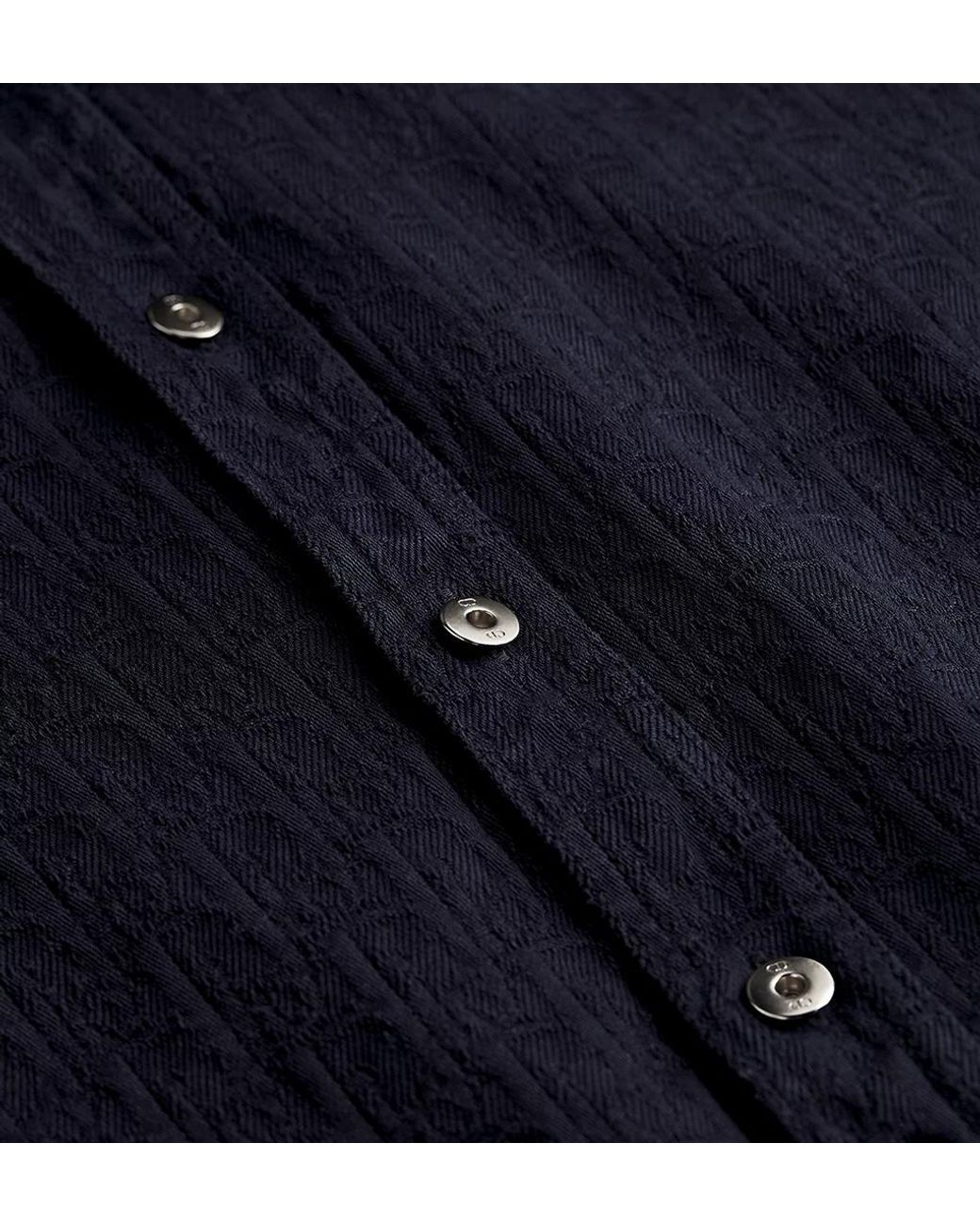 Dior Blue Homme Oblique Shirt for men