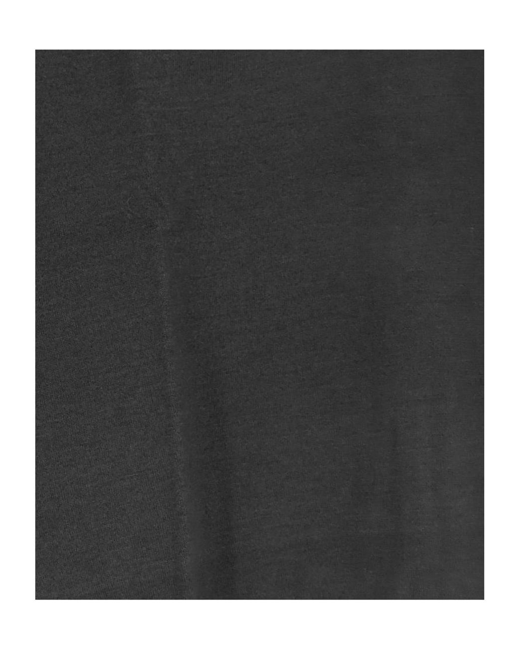 Aspesi Black V-Neck Knitted Sweater
