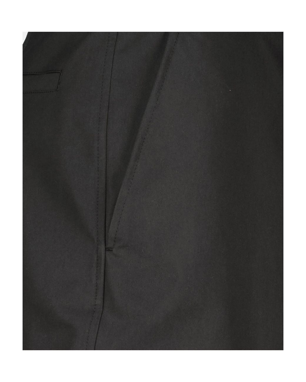 Dior Black Homme Drawstring Cargo Trousers for men