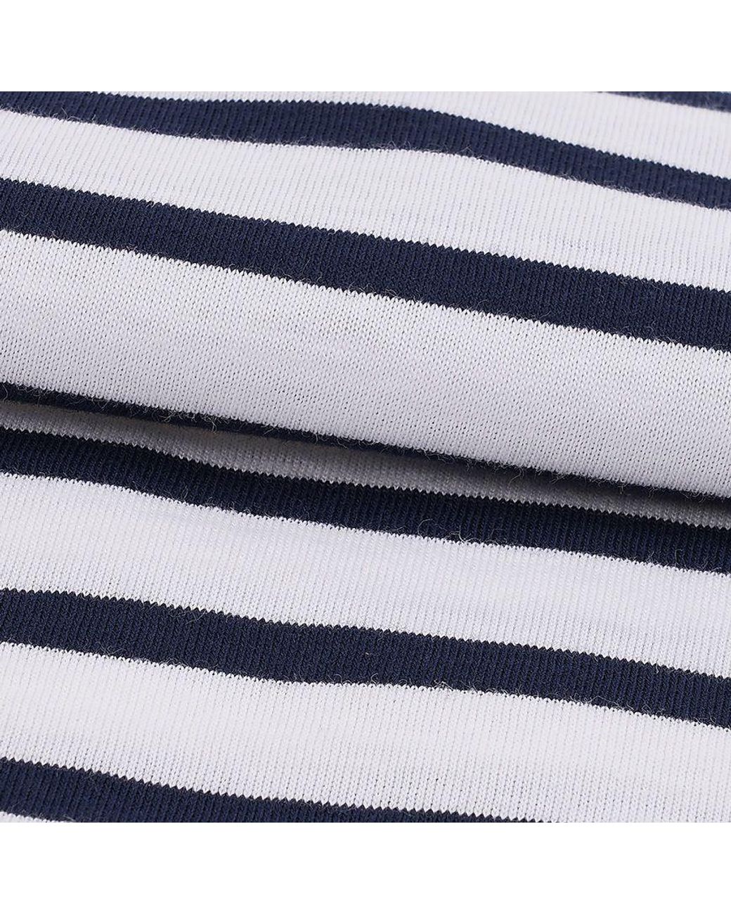 Saint James Blue Long-Sleeve T-Shirt