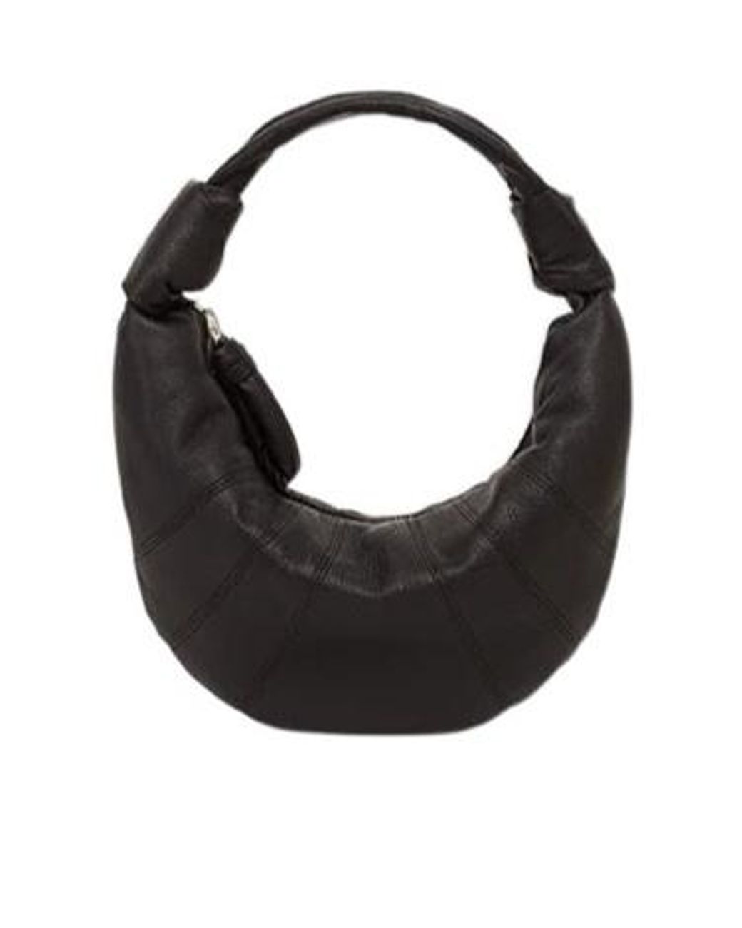 Lemaire Black Mini Fortune Croissant Tote Bag