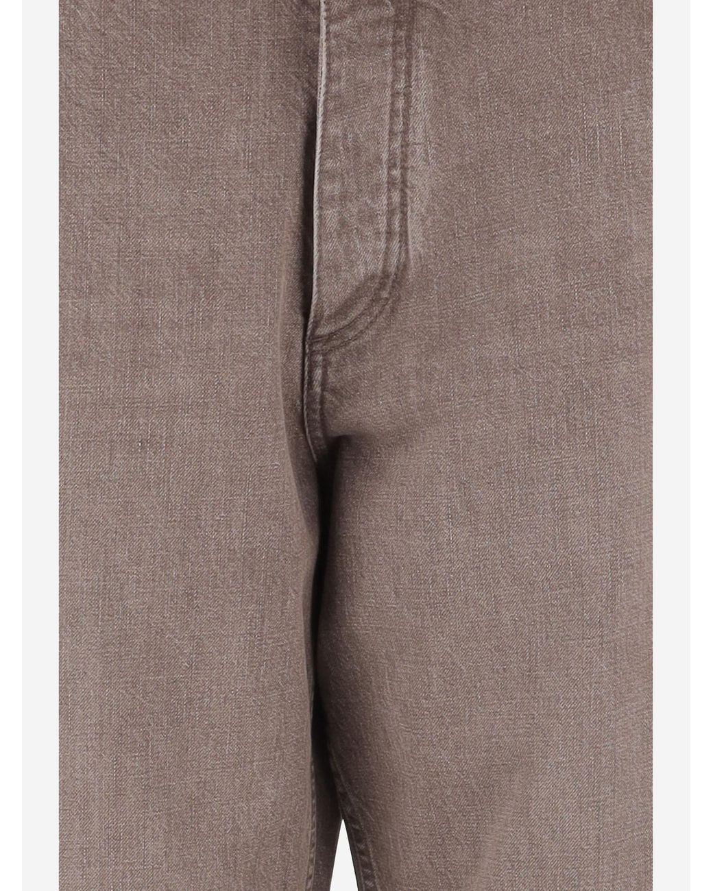 Bottega Veneta Gray Washed Denim Jeans