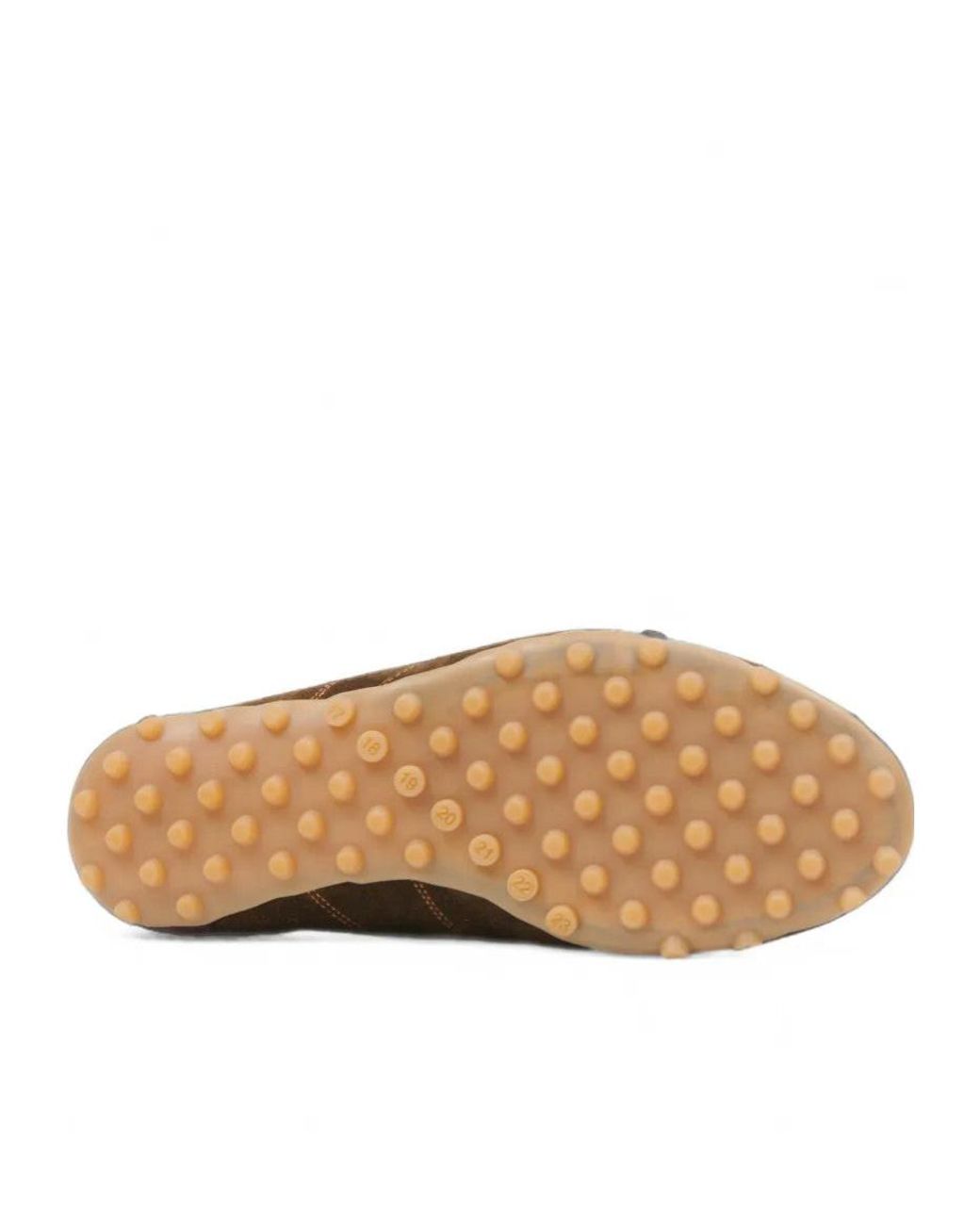 Maison Margiela Brown Sprinters Sneakers Washed Suede