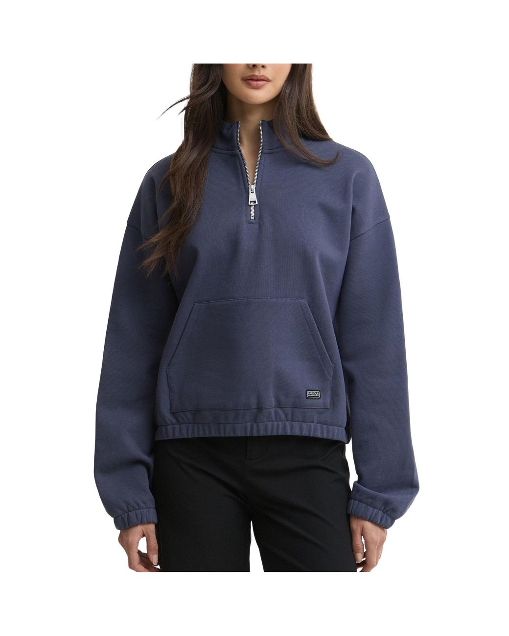 Barbour Blue Casual Knit Sweater