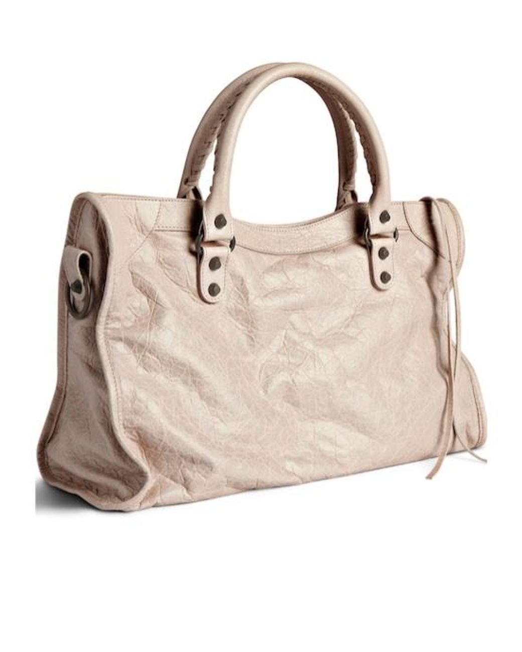 Balenciaga Natural Le City Medium Tote Bag