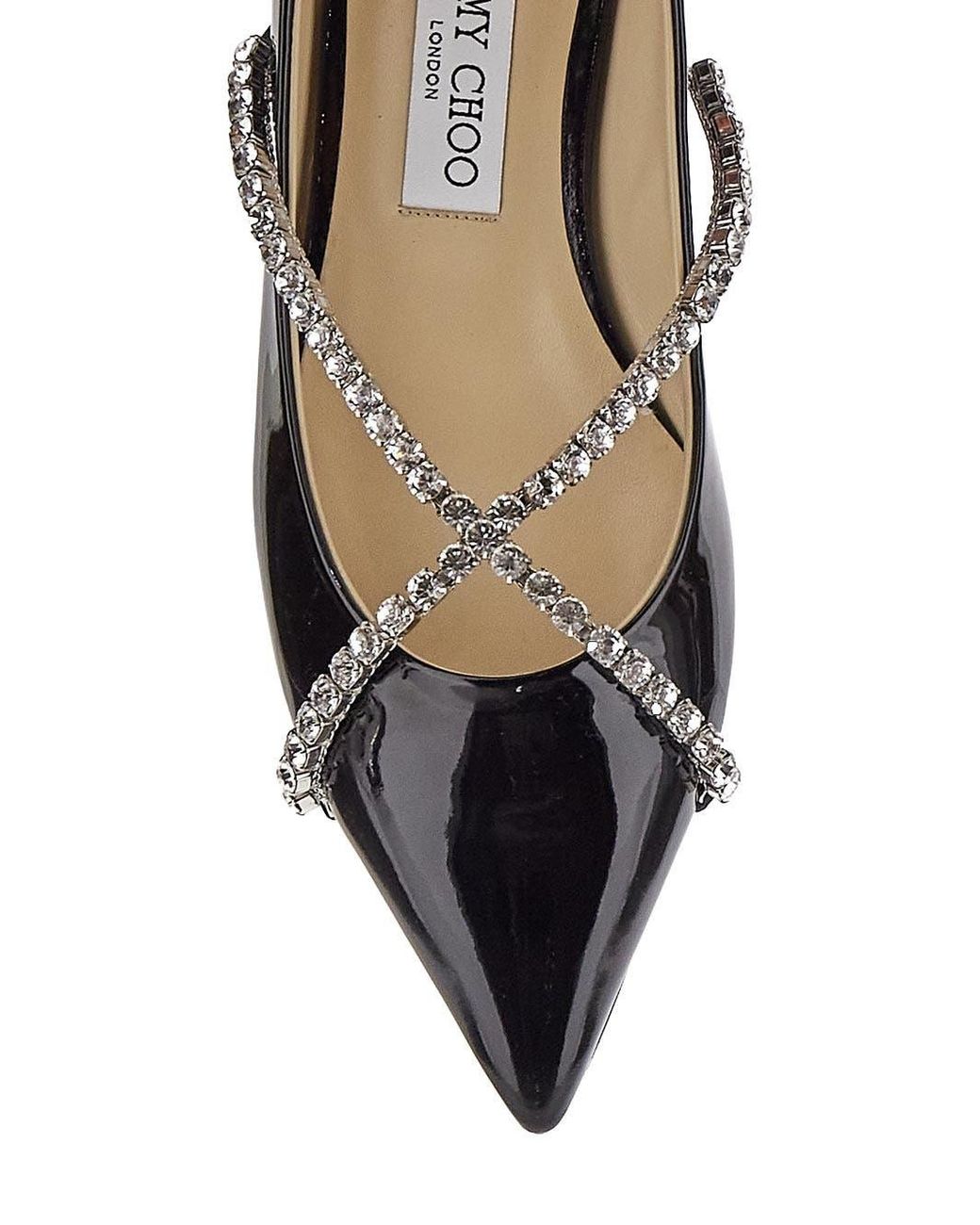 Jimmy Choo Brown Pointed Flat Shoes