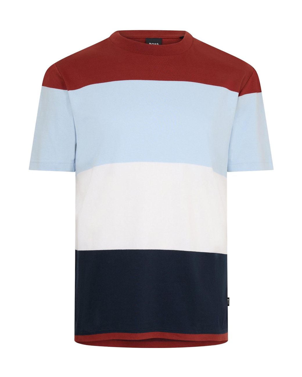 Boss Blue Short Sleeve T-Shirt for men